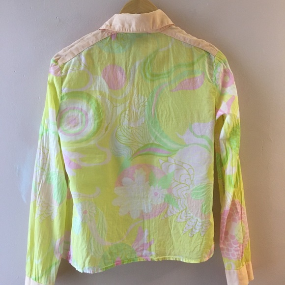 Semi-sheer summer shirt. Boho 60’s style - Picture 5 of 5